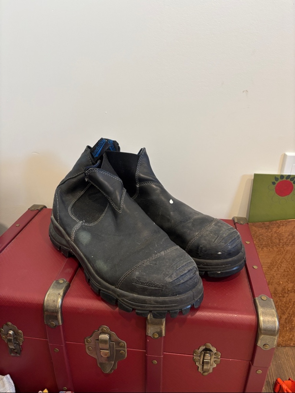 Blundstone Steel Toed Slip On Boots